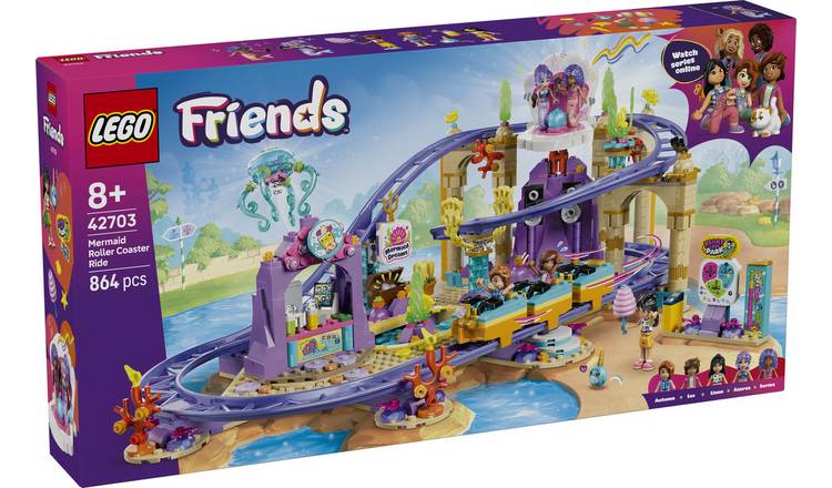 LEGO Friends Mermaid Roller Coaster Ride Building Toy 42703 PREORDER