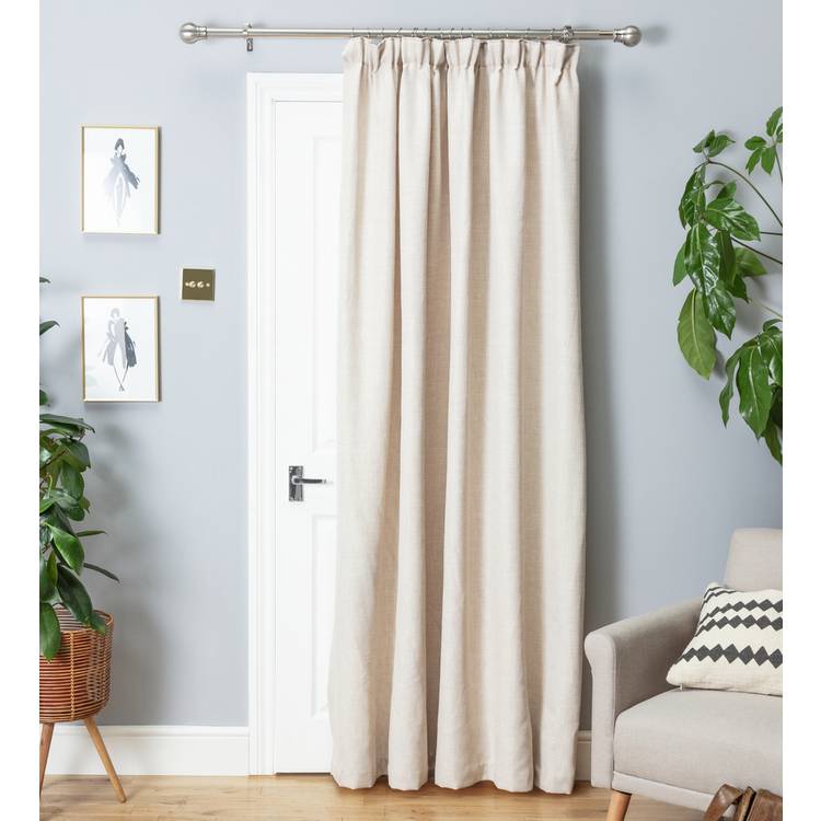 Argos Home Thermal Door Curtain - Cream 0