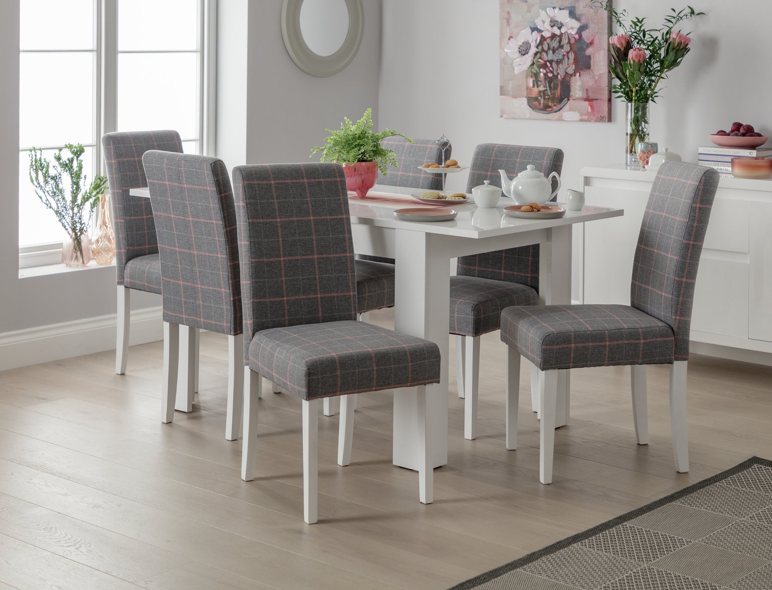 Argos Home Miami Gloss Extending Table & 6 Chairs Review