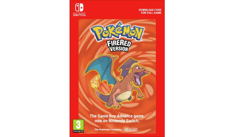 Pokémon FireRed Version Nintendo Switch Game