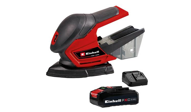 Einhell TE-OS 18/150 Li Cordless Sander Starter Kit