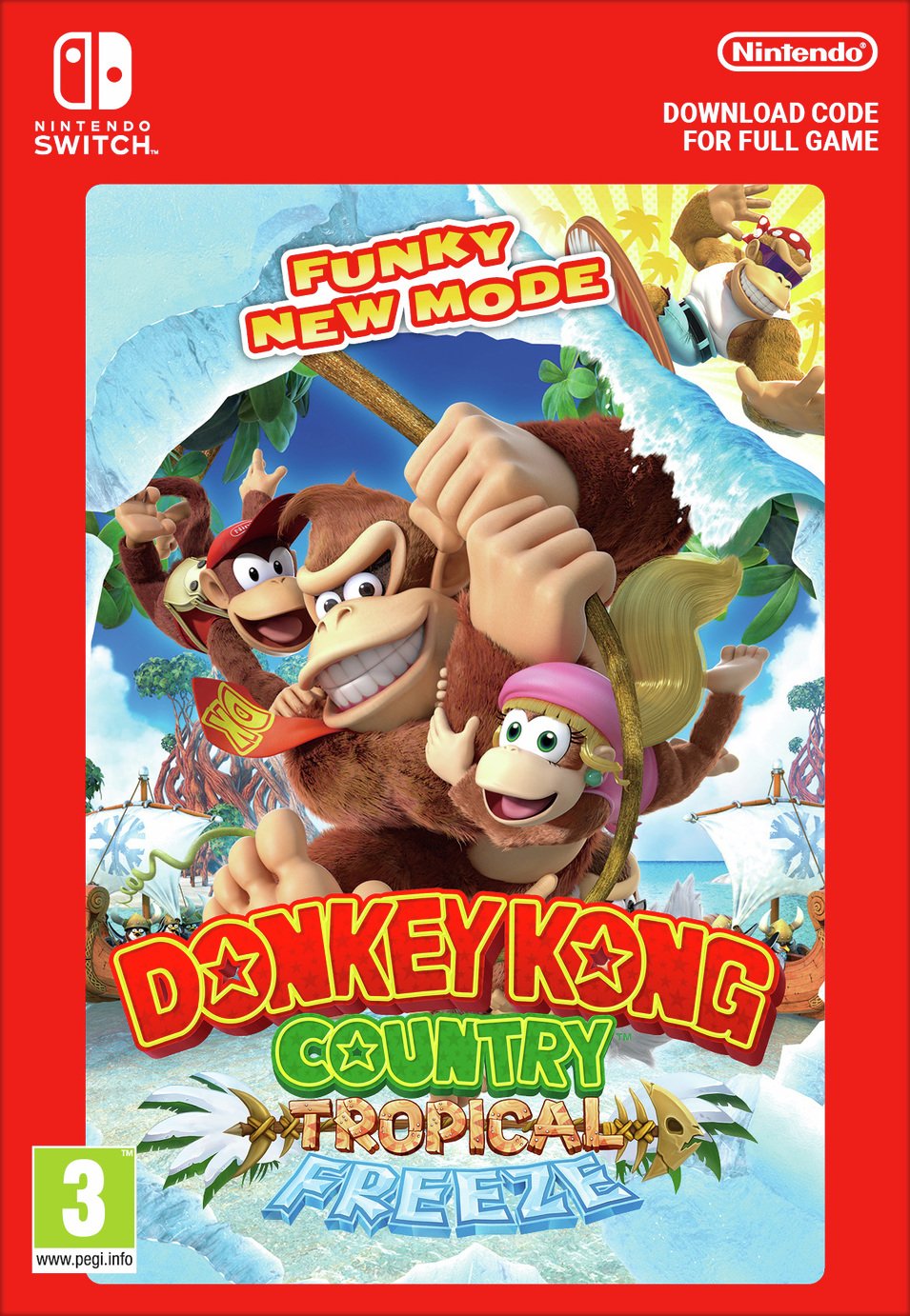Donkey Kong Country: Tropical Freeze Nintendo Switch Game