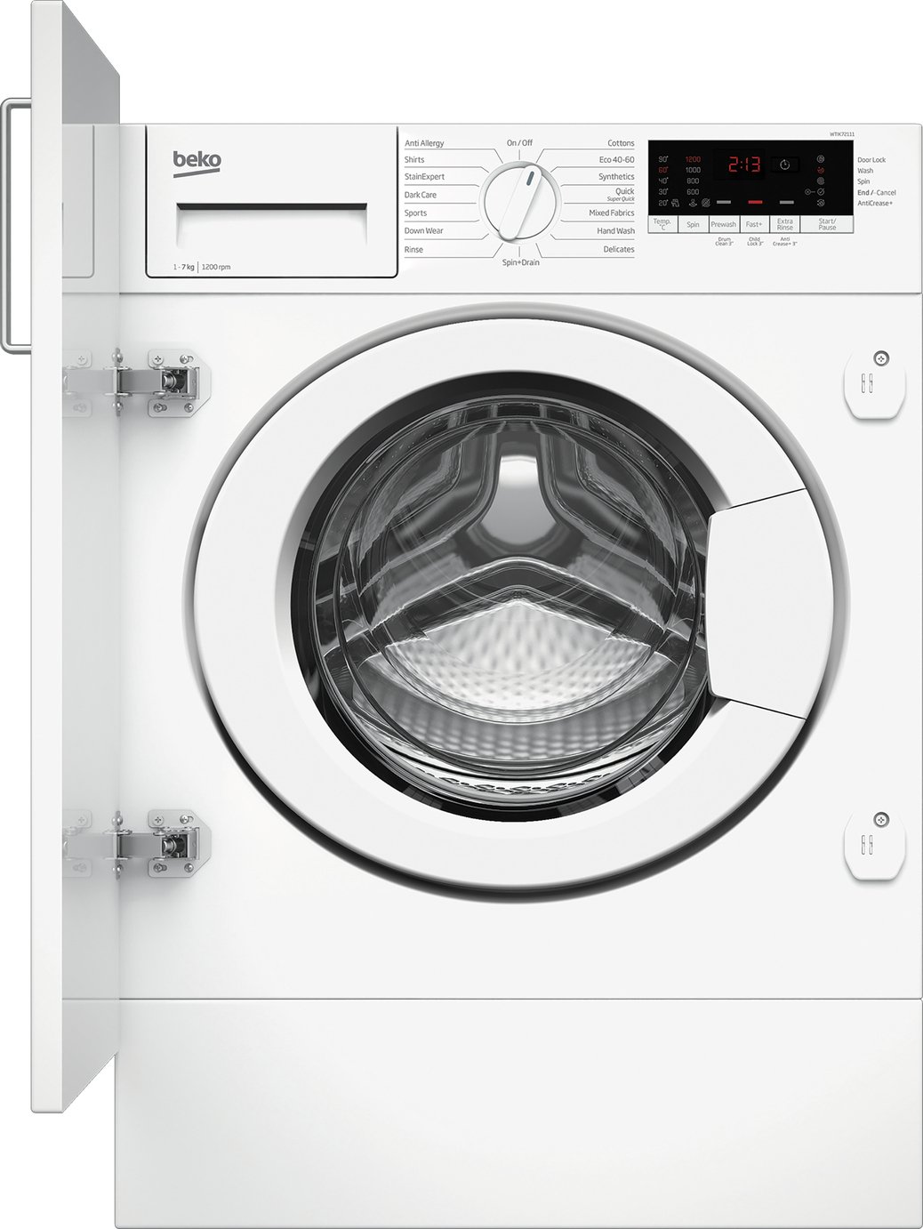 Beko WTIK72111 7KG Integrated Washing Machine Review