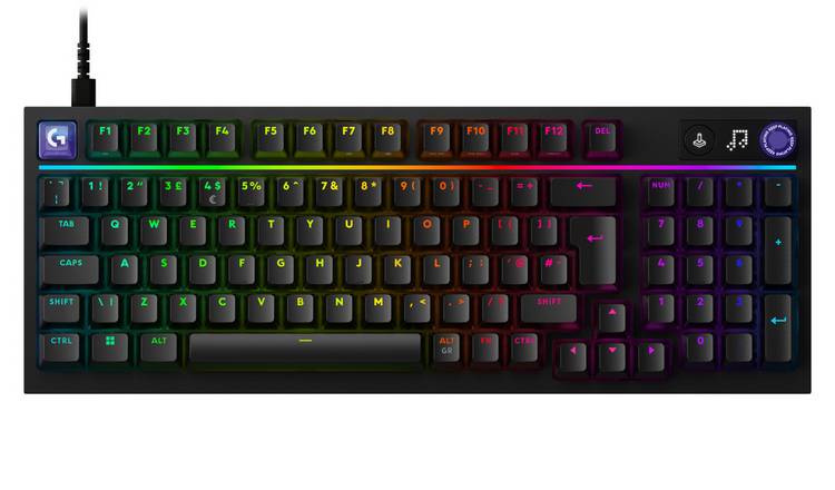 Logitech G G316 X 98 Wired Gaming Keyboard - Black