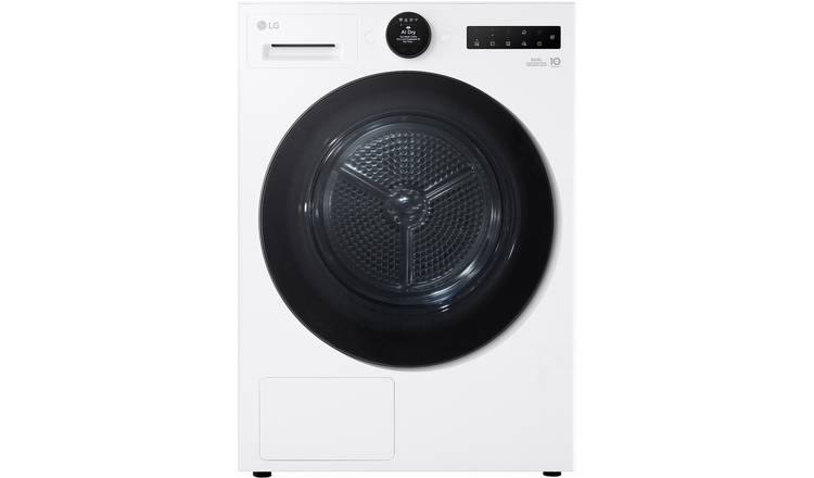 LG RHX7009TWB 9KG Heat Pump Tumble Dryer - White
