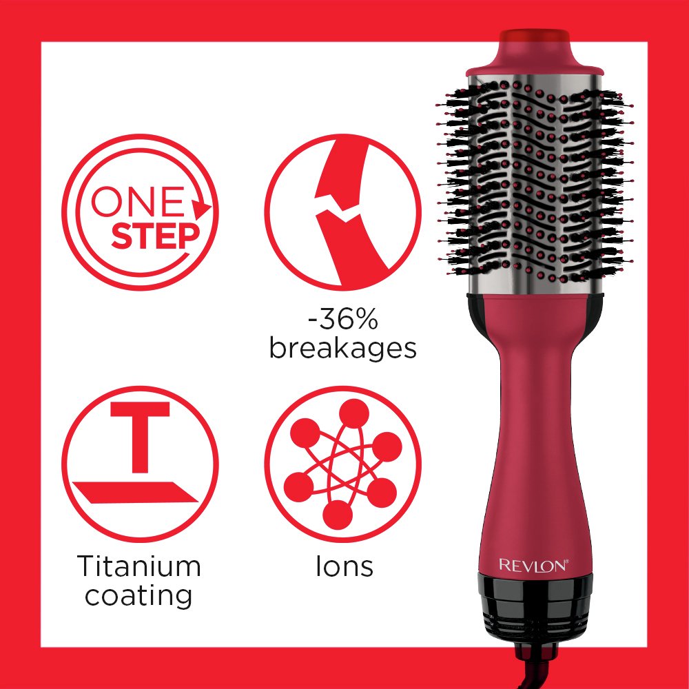 Revlon Salon One-Step Hair Dryer and Volumiser Titanium Review