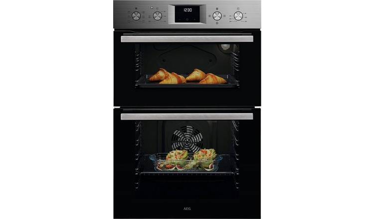 AEG OU5NP20M Built In Double Electric Oven - Stainless Steel
