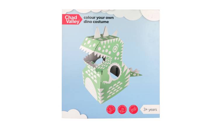 Chad Valley Colour Your Own Dino Costume Craft Set