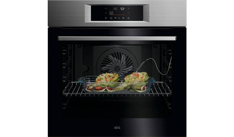AEG OS6AB50PM Built In Single Electric Oven - Stainless Steel