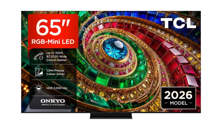 TCL 65 Inch 65Q7D- UK Smart 4K UHD HDR Mini LED TV