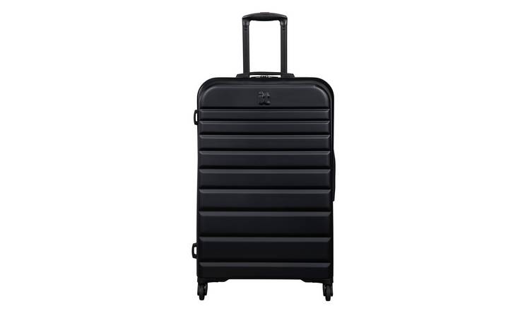 IT Luggage Concurring 4 Wheel Hard Large Suitcase - Black