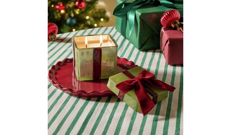 Argos Home Christmas Present Medium Jar Candle - Aspen