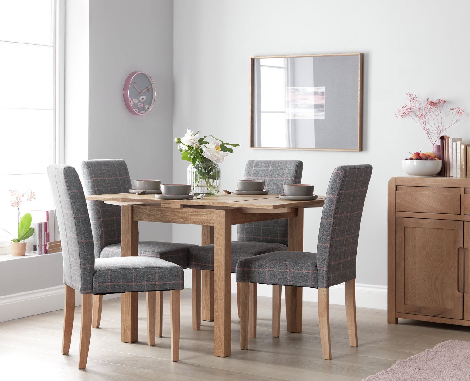 Argos Home Clifton Oak Extending Table & 4 Chairs Review