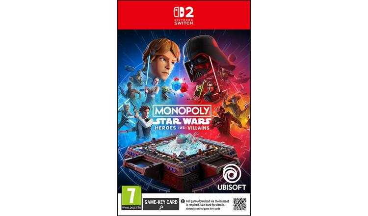 Monopoly Star Wars Heroes vs Villains Nintendo Switch 2 Game