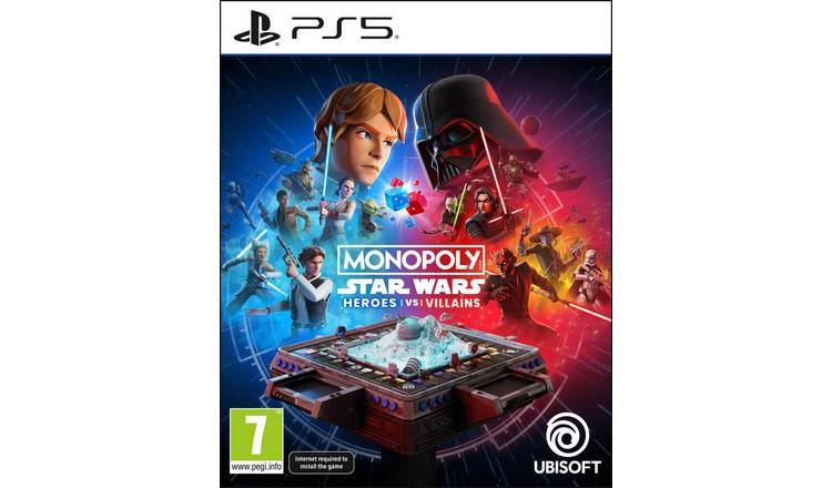 Monopoly Star Wars Heroes vs Villains PS5 Game