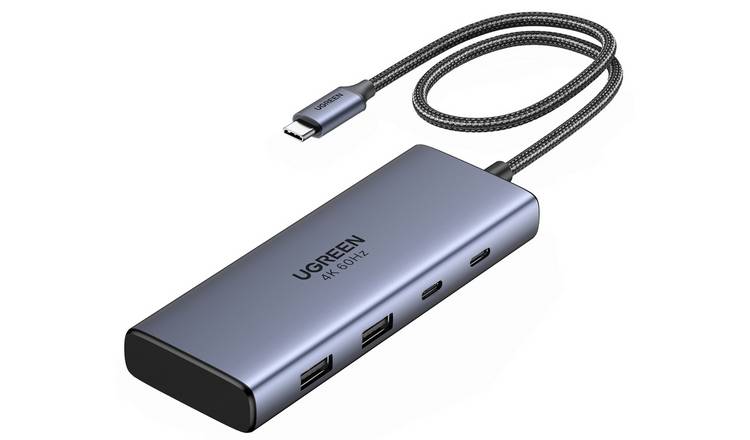 UGREEN Revodok 7-In-1 USB-C Hub with 4K HDMI, USB-A & USB-C Ports