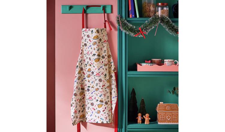 Argos Home Foodie Apron - Ivory