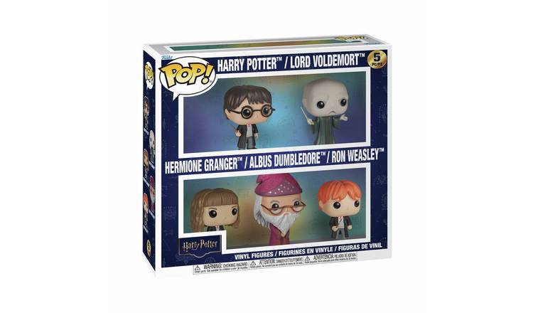 Warner Bros POP Harry Potter Movies 4.4 Inch Action Figures - 5 Pack