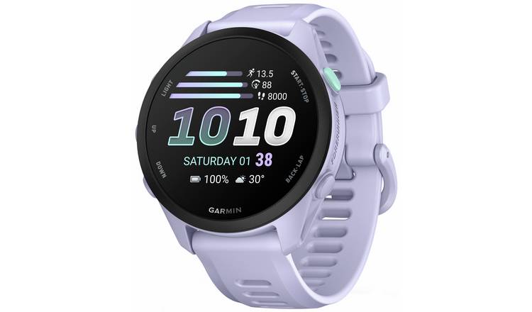 Garmin Forerunner 70 GPS Running Smart Watch - Cool Lavender
