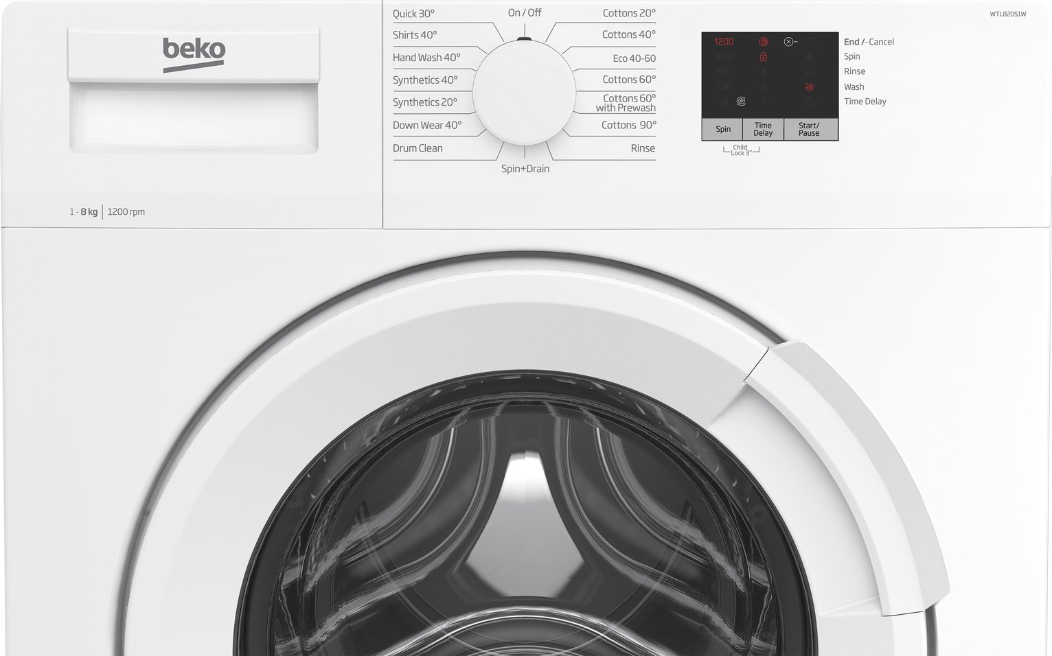 Beko WTL82051W 8KG 1200 Spin Washing Machine Review