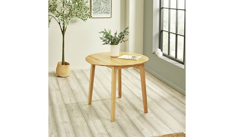 Julian Bowen Coast Extending 4 Seater Dining Table - Natural