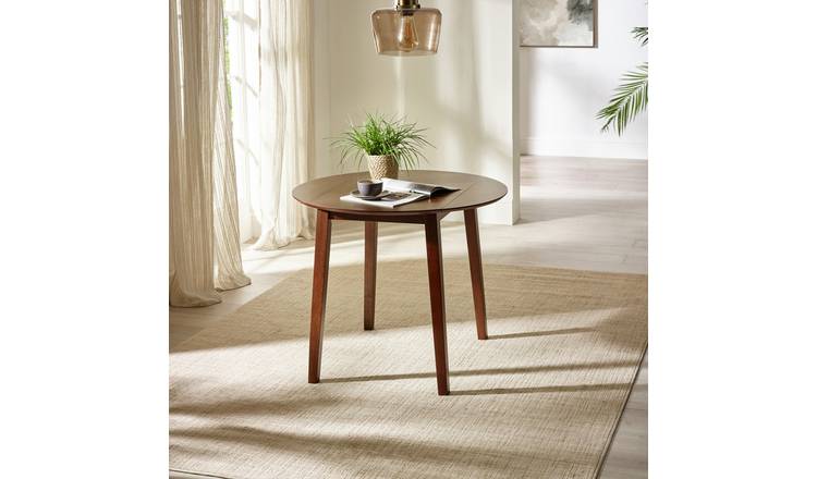 Julian Bowen Coast Extending 4 Seater Dining Table - Walnut