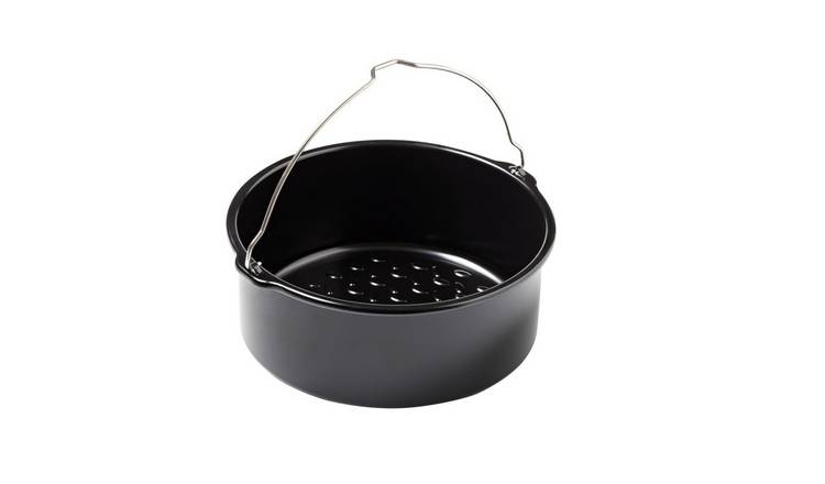 Pyrex Carbon Steel Round Air Fryer Dish