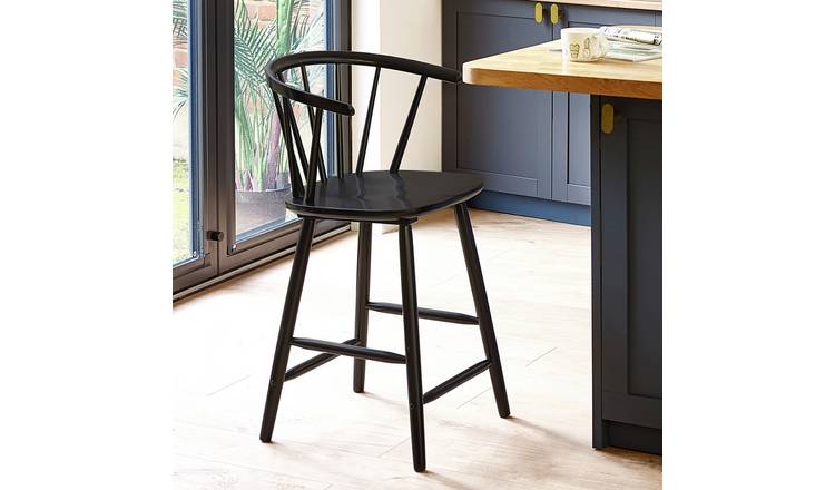 Julian Bowen Modena Bar Stool - Black