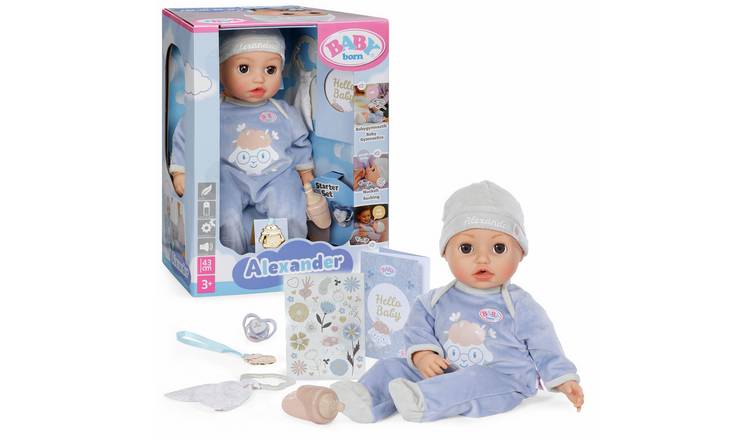 BABY born Alexander 43cm Baby Doll