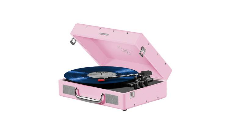 Mixx Revival 55 Belt Drive Bluetooth Record Player - Pink