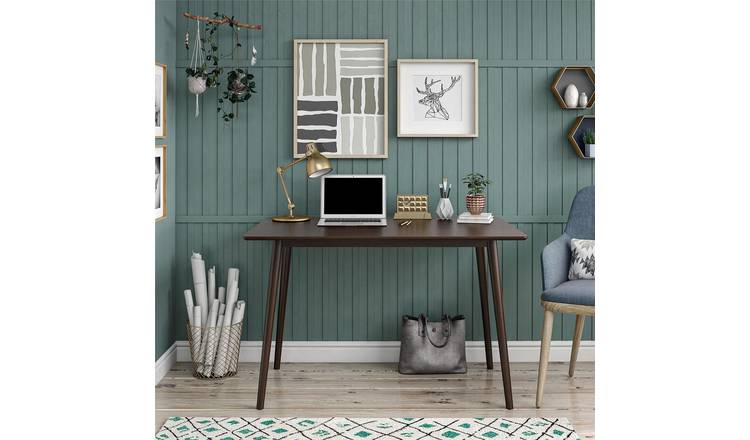 Dorel Brittany Desk - Walnut