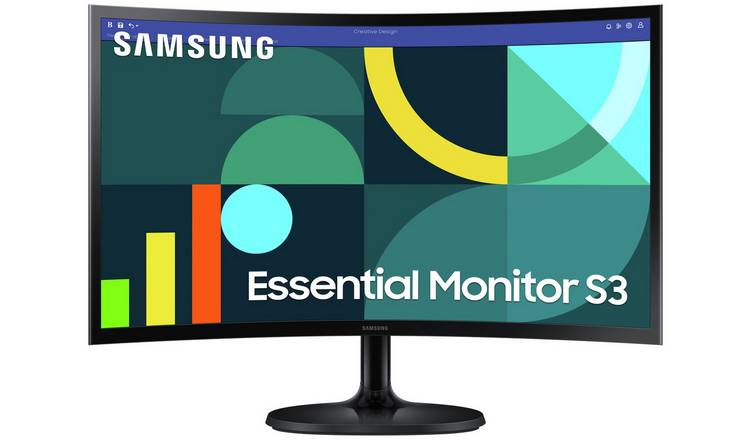 Samsung LS24D360GAUXXU 24 Inch 100Hz FHD Curved Monitor