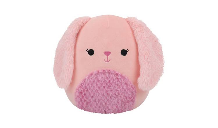 Squishmallows Original Bop the Pink Bunny with Fuzzy Ears 7.5 Inch Plush Toy