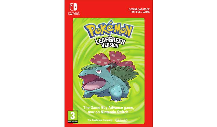 Pokémon LeafGreen Version Nintendo Switch Game