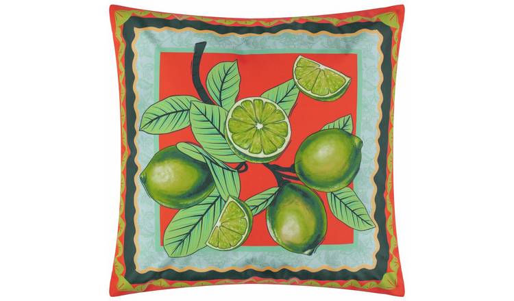 Furn Limes Printed Multi Outdoor Cushion