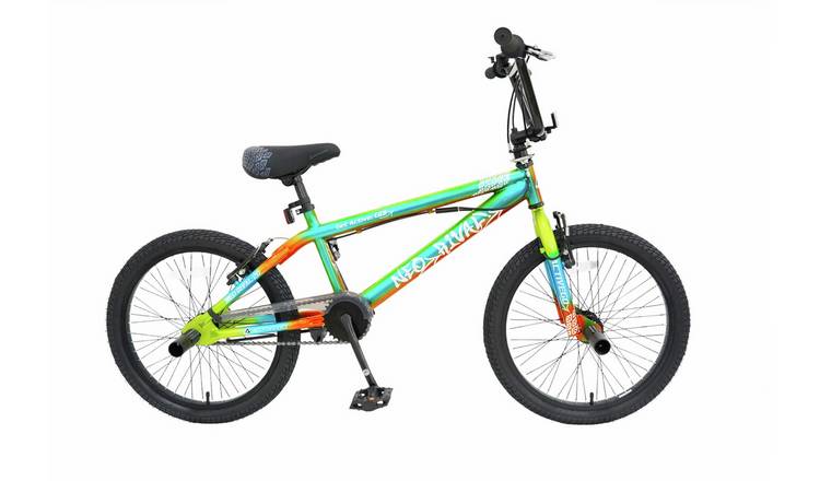 Active Go Neo Rival 20 inch Wheel Size Children BMX Bike - Multicolour