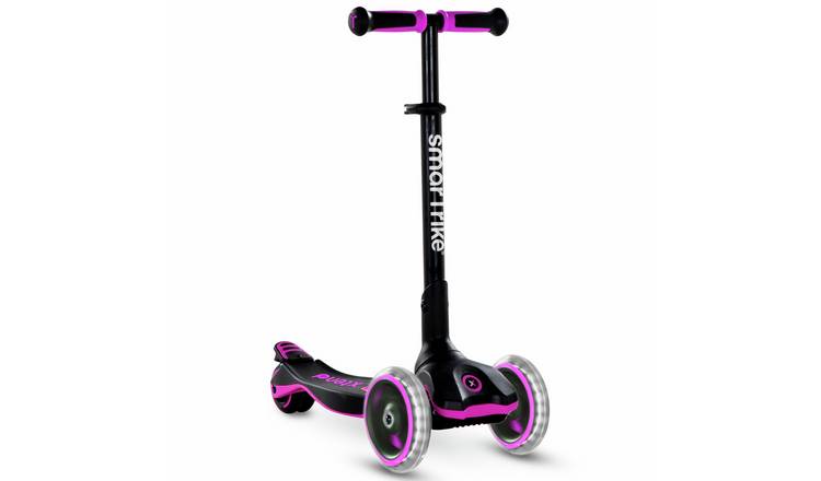 smarTrike Xtend 3 Stage Folding Light Up Scooter - Pink