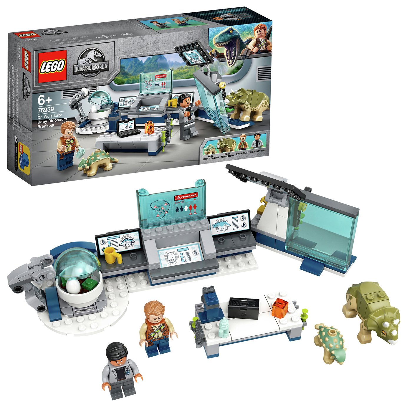 LEGO Jurassic World Baby Dinosaur Lab Breakout Toy 75939 review