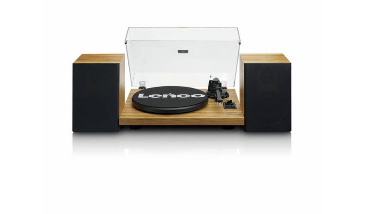 Lenco LS-500WD Belt-Drive Turntable with Bluetooth - Light Oak