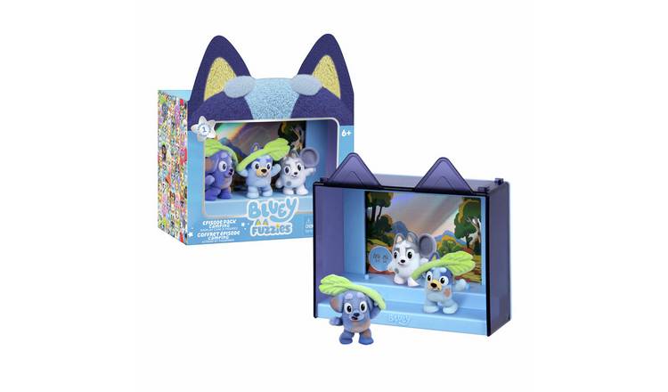 Bluey S14 Fuzzies Episode Pack - Camping Baby Race With 3 Figures