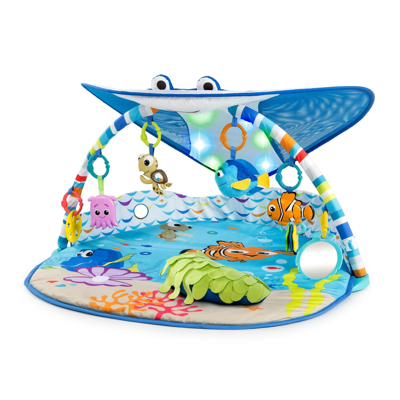 Disney Baby Mr. Ray Ocean Lights Activity Gym & Play Mat Review