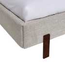 Buy Habitat Twain Walnut Double Bed Frame - Grey | Bed ...
