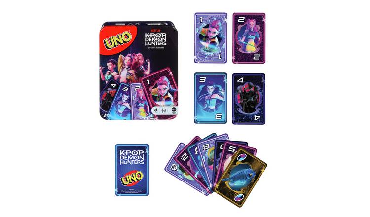 UNO KPop Demon Hunters Card Game for Kid, Adult & Family Nights