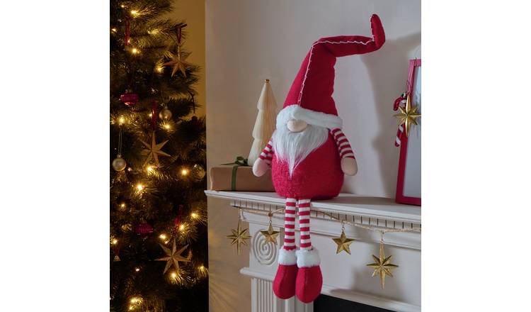 Argos Home Father Christmas Gonk Soft Toy