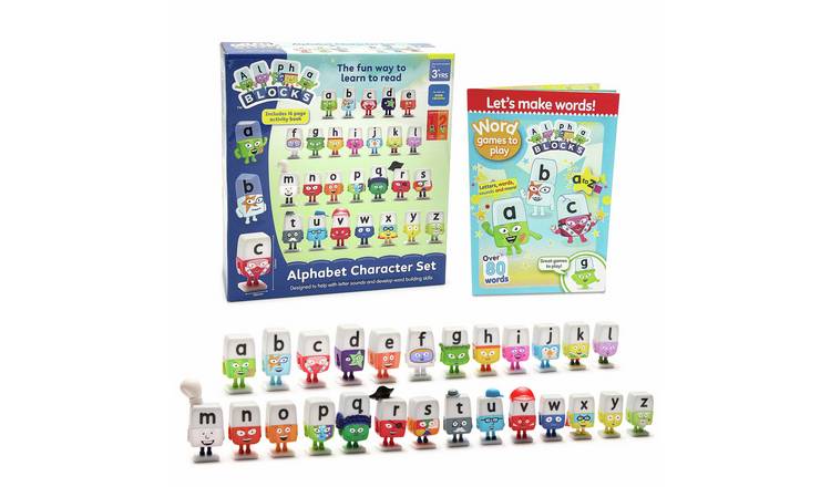 Alphablocks Alphabet Character Set Educational Learning Figures Set