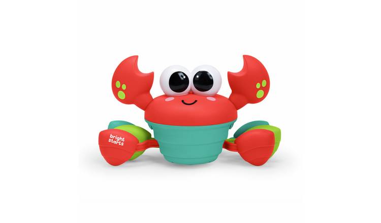 Bright Starts Rocking Crawl Red Crab Toy