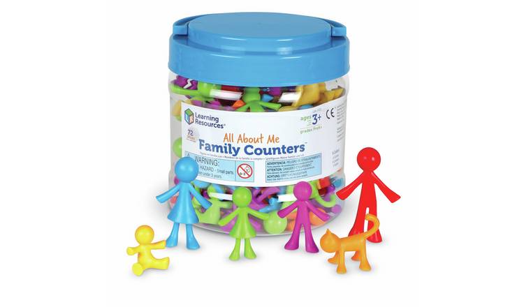 Learning Resources All About Me Family Counters Set