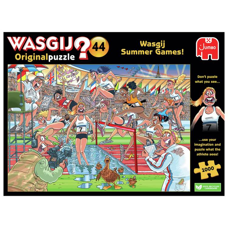 Wasgij Original 44 Summer Games Jigsaw Puzzle 0