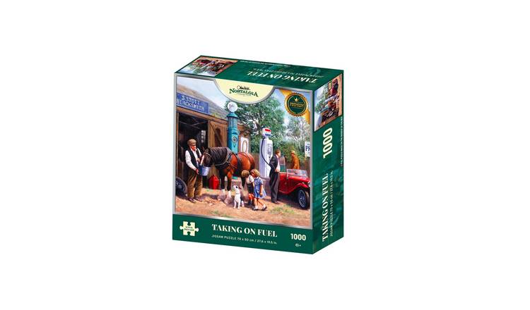 Nostalgia Collection Taking On Fuel 1000 Piece Jigsaw Puzzle
