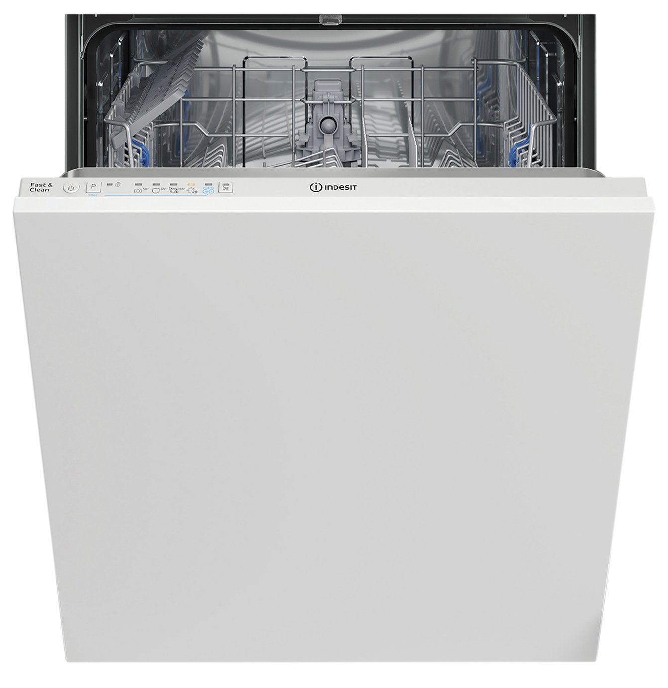 Indesit DIE2B19UK Full Size Integrated Dishwasher - White